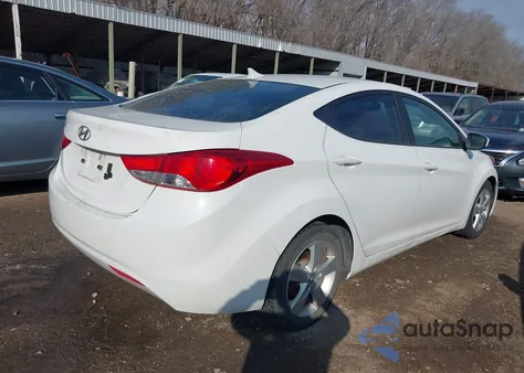 2013 Hyundai Elantra Gls из США, поврежденный, VIN 5NPDH4AE7DH226931